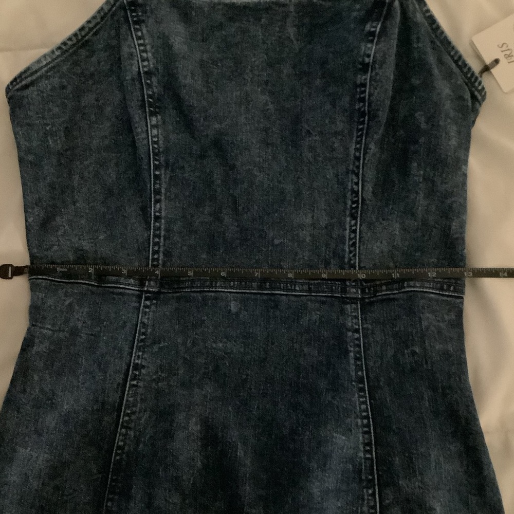 NWT Denim Bodycon Mini Dress - Picture 5 of 6